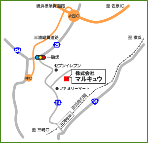 アクセスマップ(周辺)